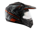 Dull Black Orange