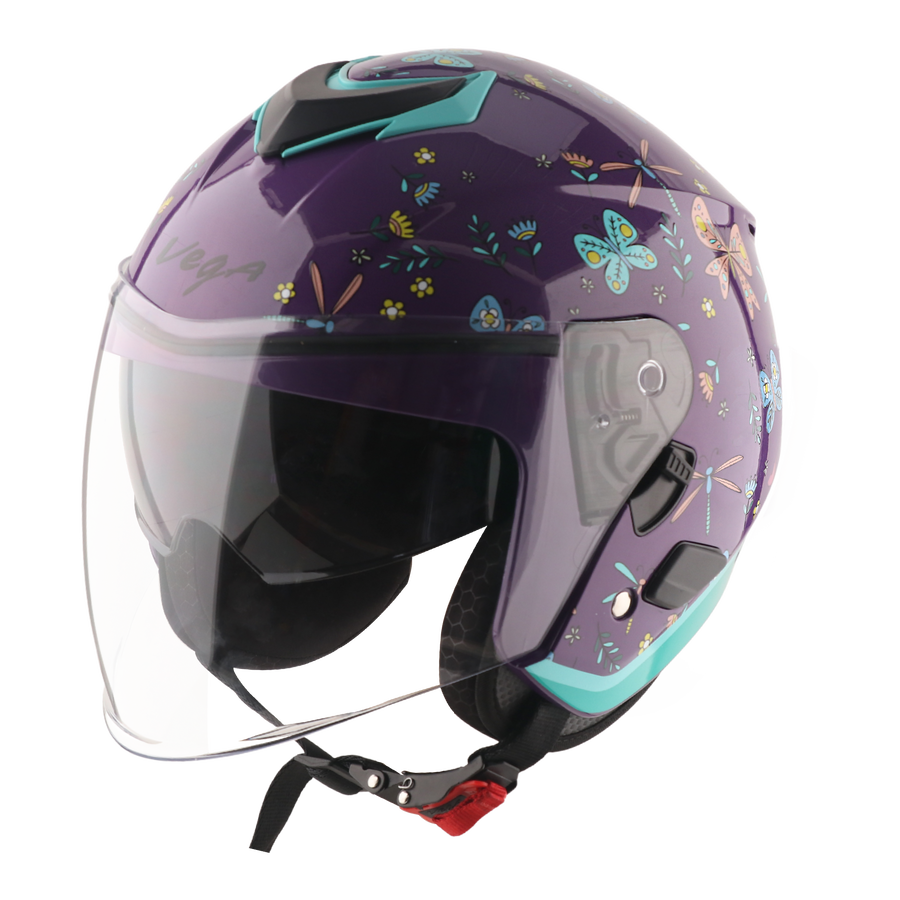 Vega Punch DV Solid Colors Helmet – Full-Face Motorcycle Helmet – Vega Helmets