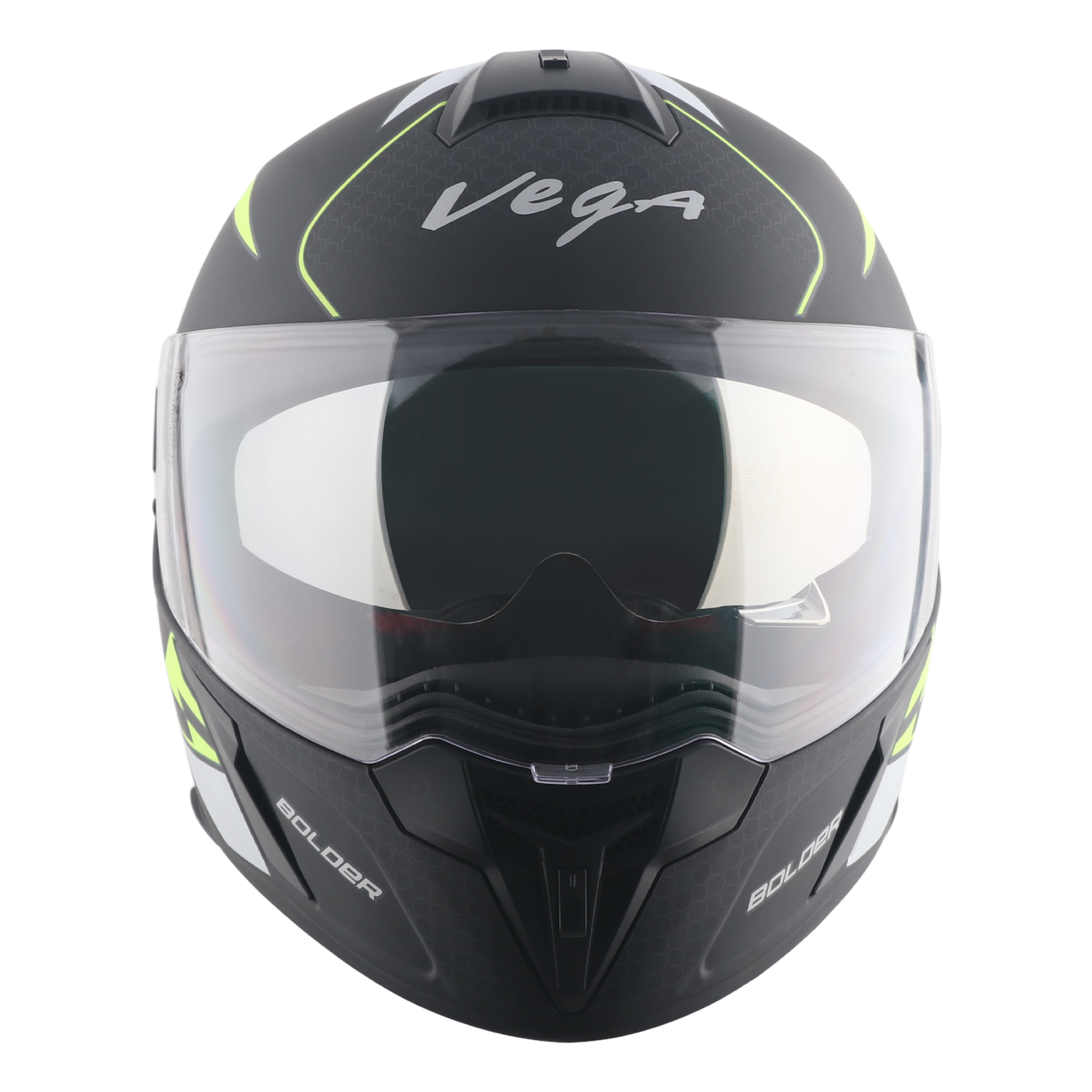 Dull Black Neon Yellow