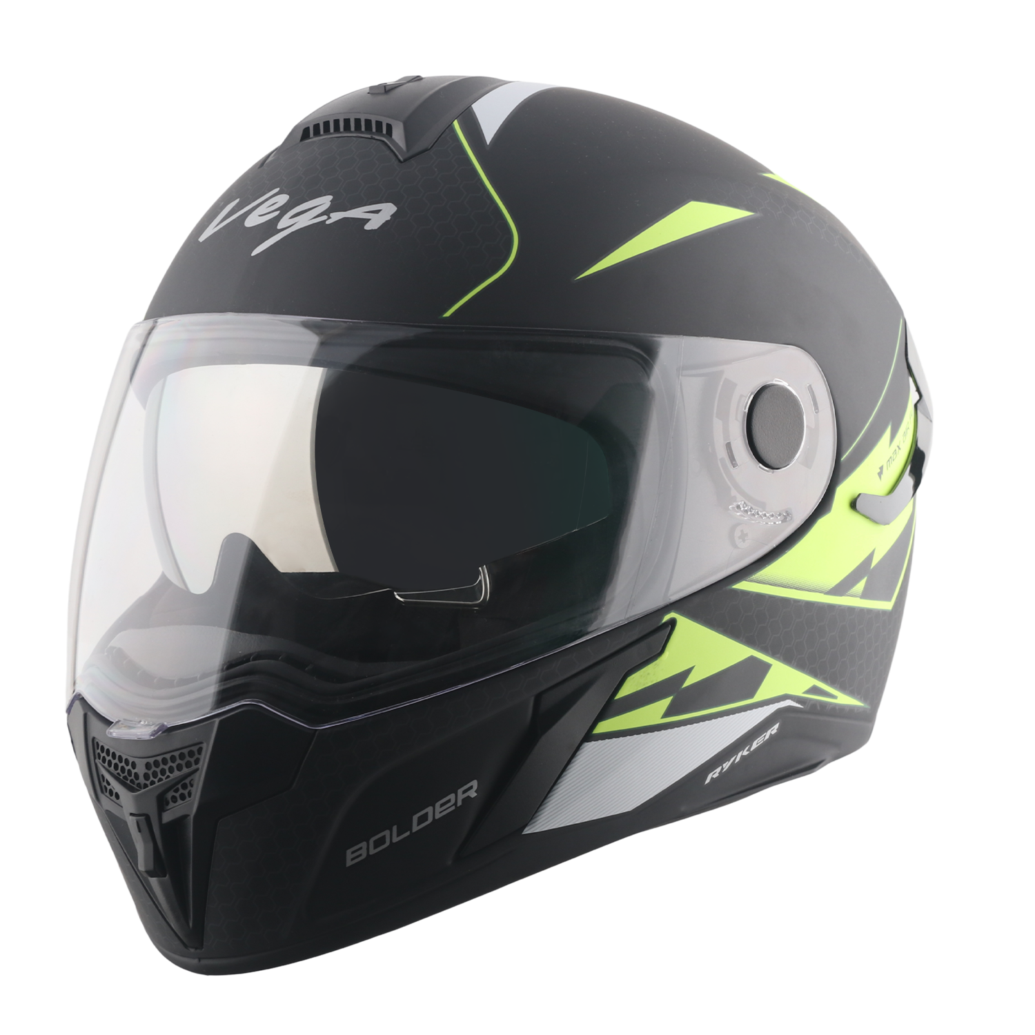 Dull Black Neon Yellow