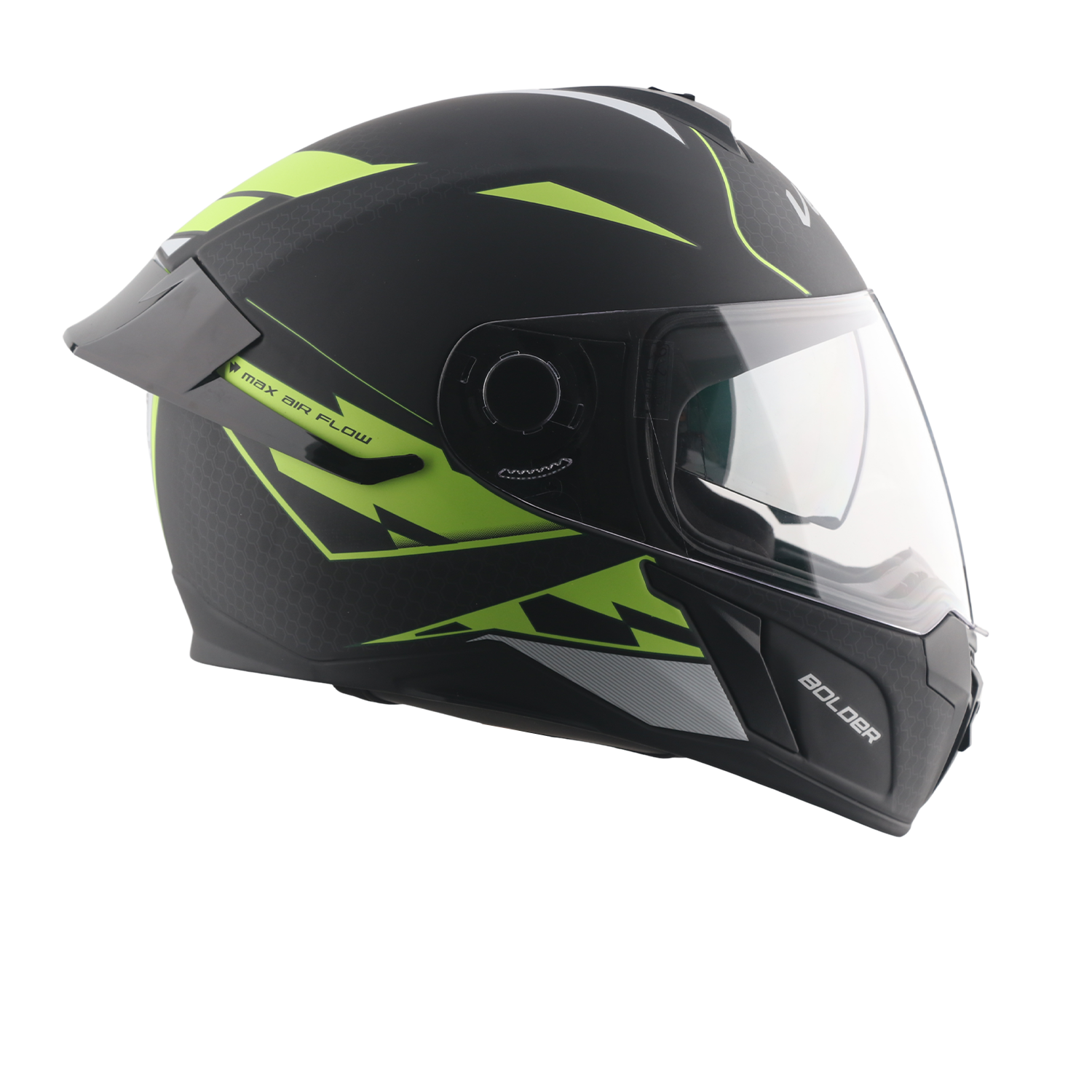 Dull Black Neon Yellow