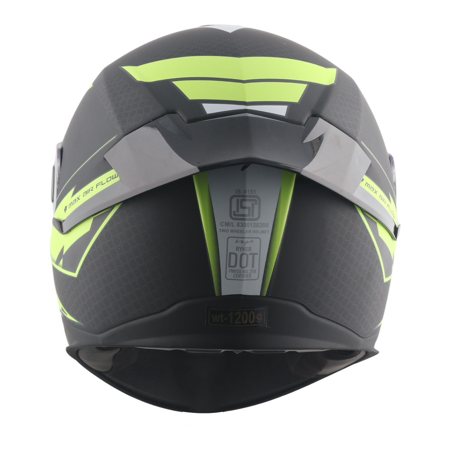 Dull Black Neon Yellow