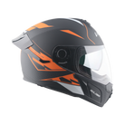 Dull Black Orange