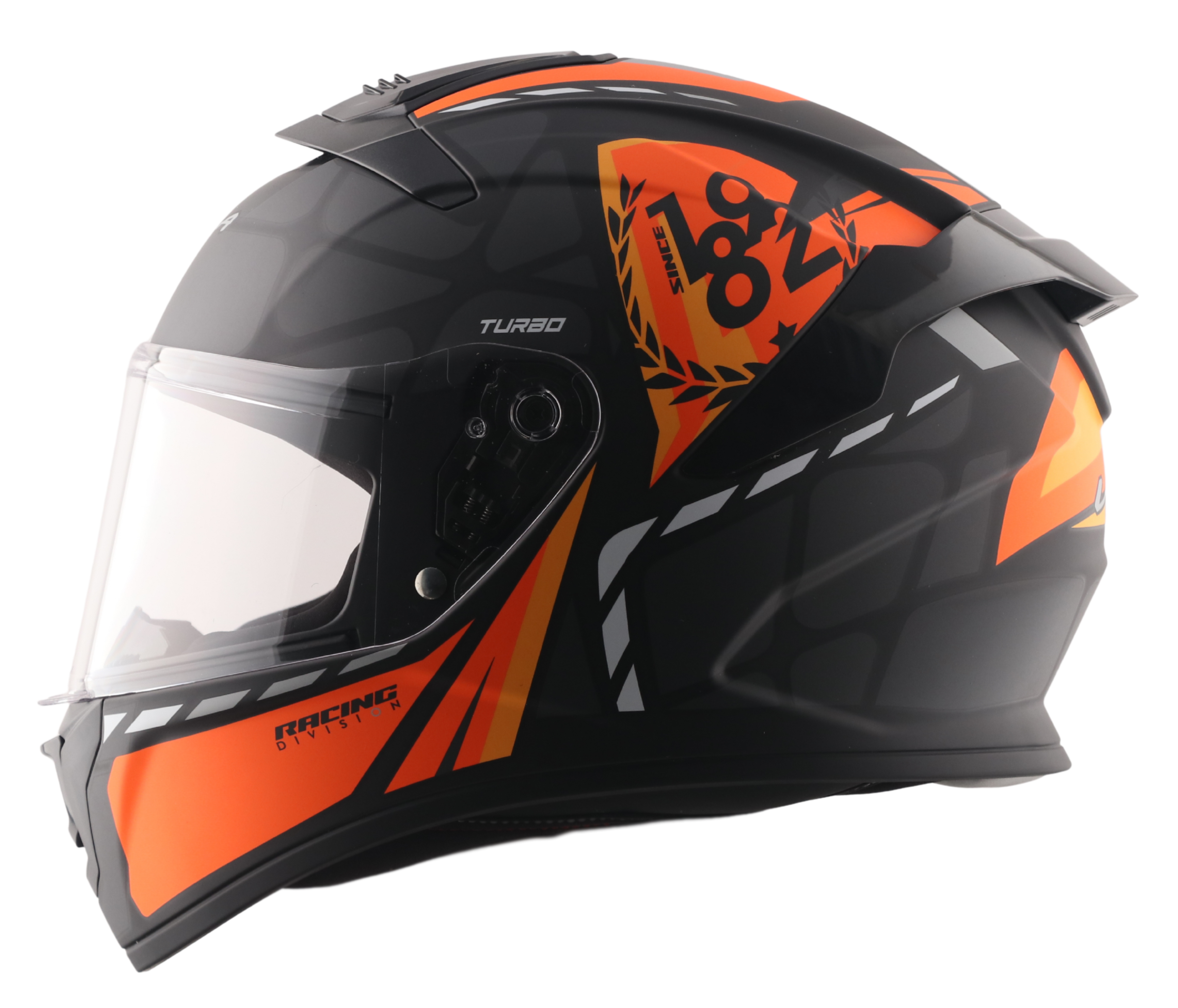 Dull Black Orange