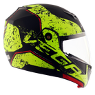 Dull Black Neon Yellow