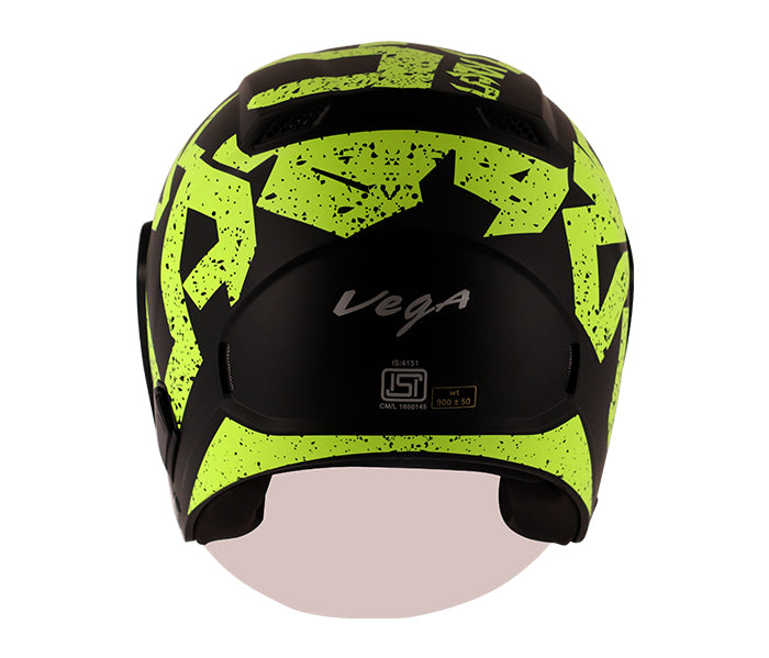 Dull Black Neon Yellow