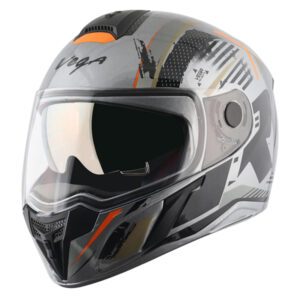 Ryker D/V Attic Grey Black Helmet