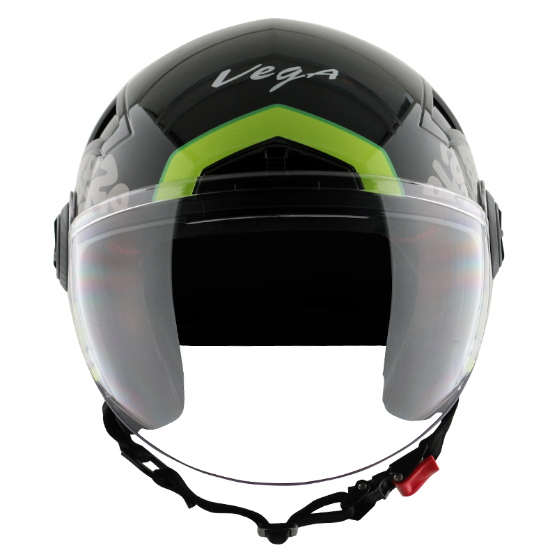 Blaze Dx BZ2 Black Neon Yellow Helmet - Vega